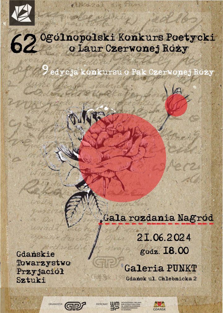 Gala rozdania nagród w Konkursie Poetyckim o Laur Czerwonej Róży
